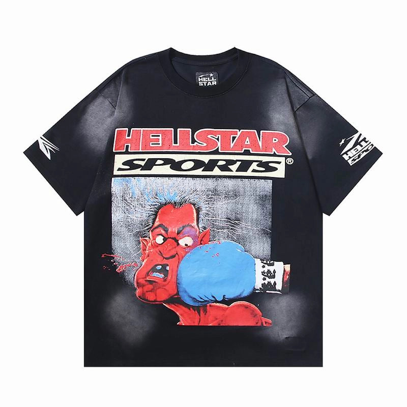 Hellstar Knock-Out T-Shirt Black – HTS092
