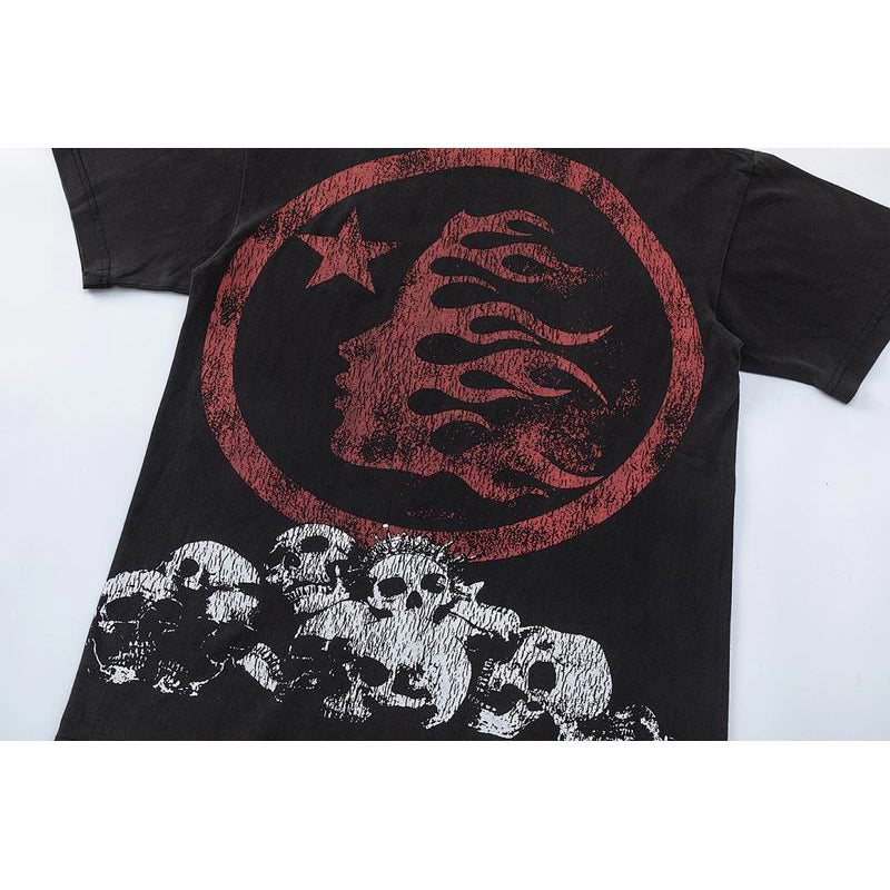 Hellstar T-Shirt Black Skull – HTS062