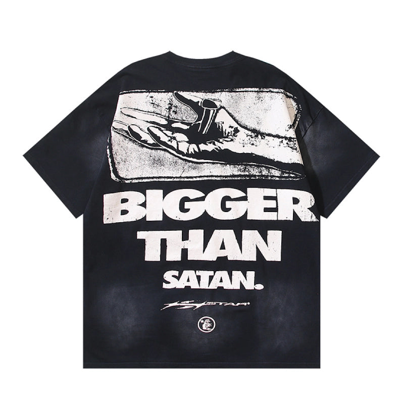 Hellstar T-Shirt Washed Black – HTS033