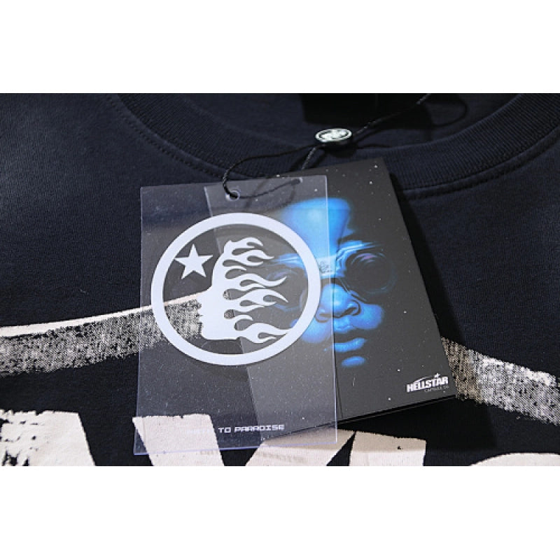 Hellstar T-Shirt Washed Black – HTS033