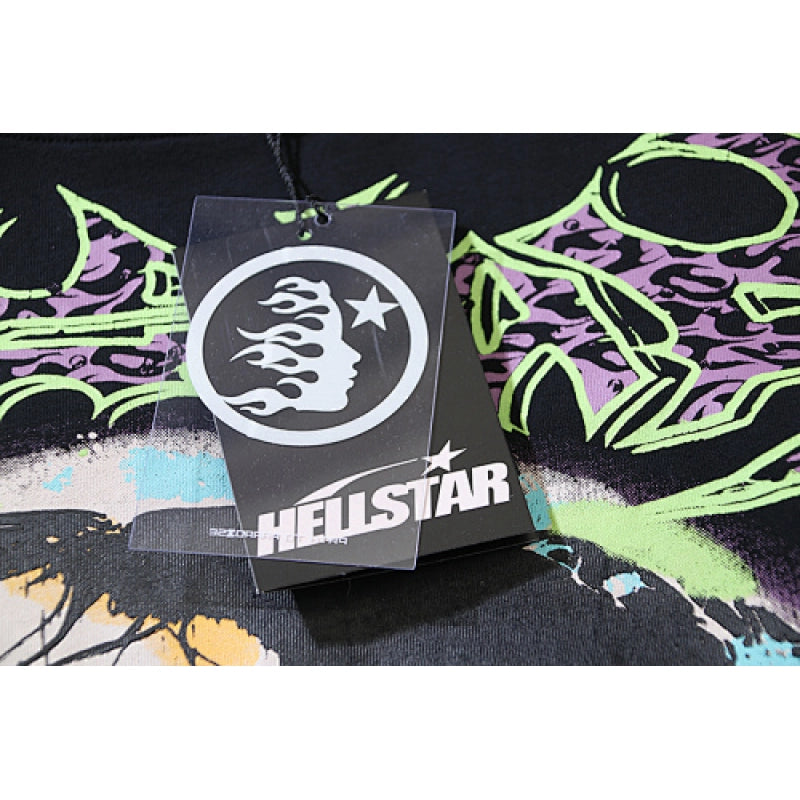 Hellstar T-Shirt Washed Black – HTS034
