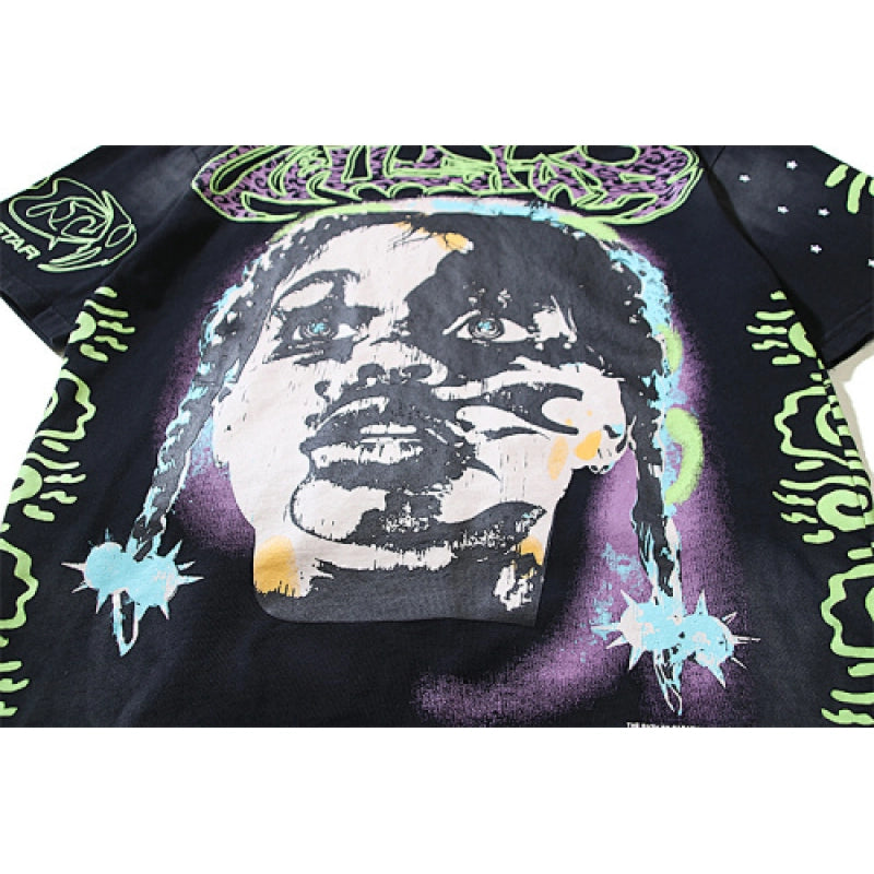 Hellstar T-Shirt Washed Black – HTS034