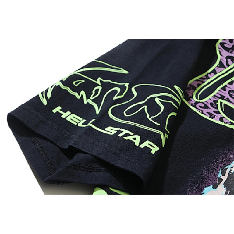 Hellstar T-Shirt Washed Black – HTS034