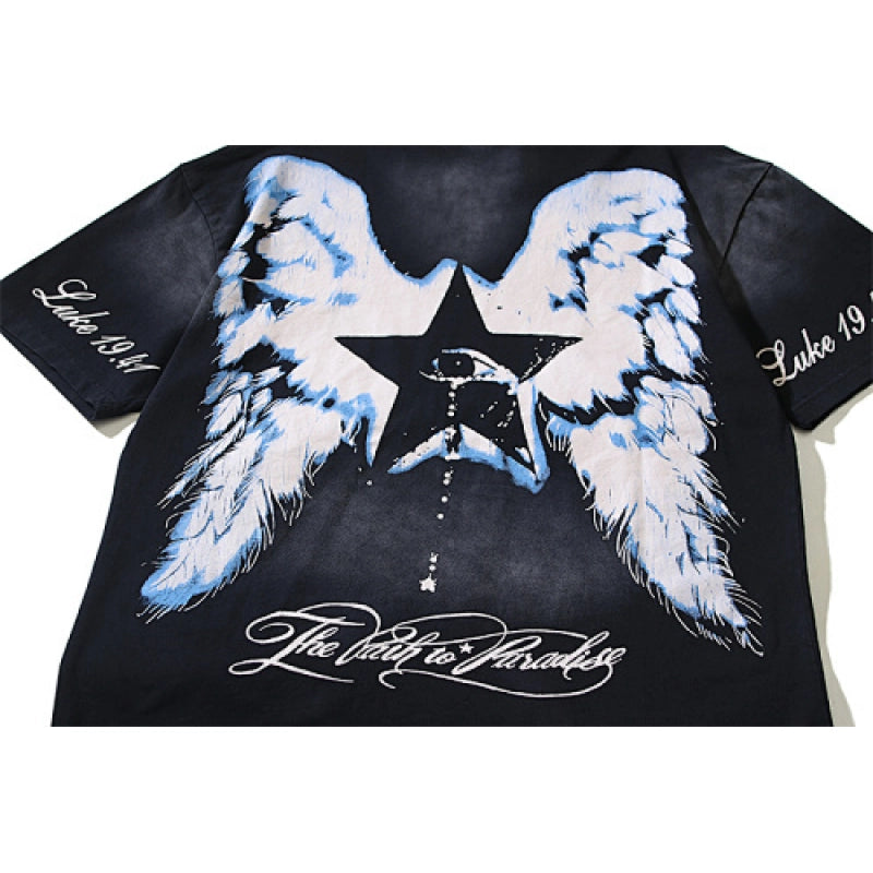 Hellstar T-Shirt Washed Black – HTS035
