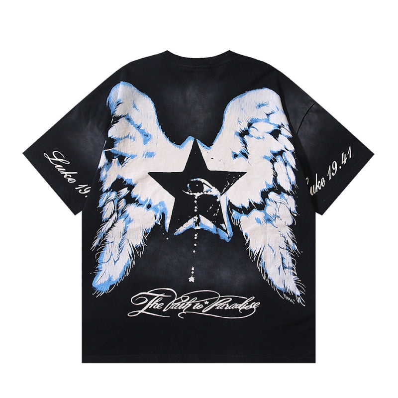 Hellstar T-Shirt Washed Black – HTS035