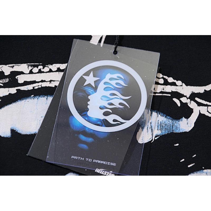 Hellstar T-Shirt Washed Black – HTS035
