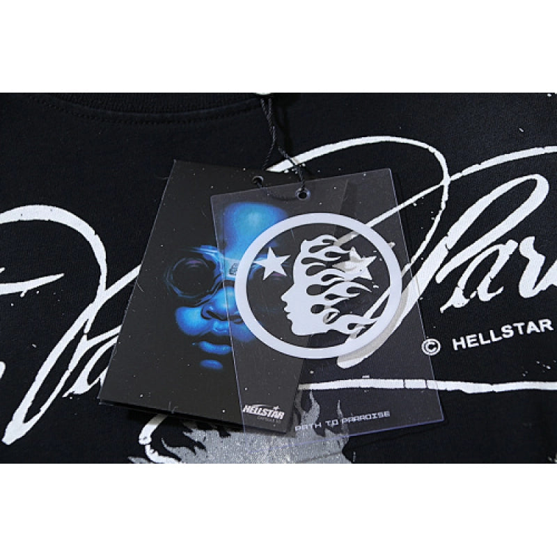Hellstar T-Shirt Washed Black – HTS036