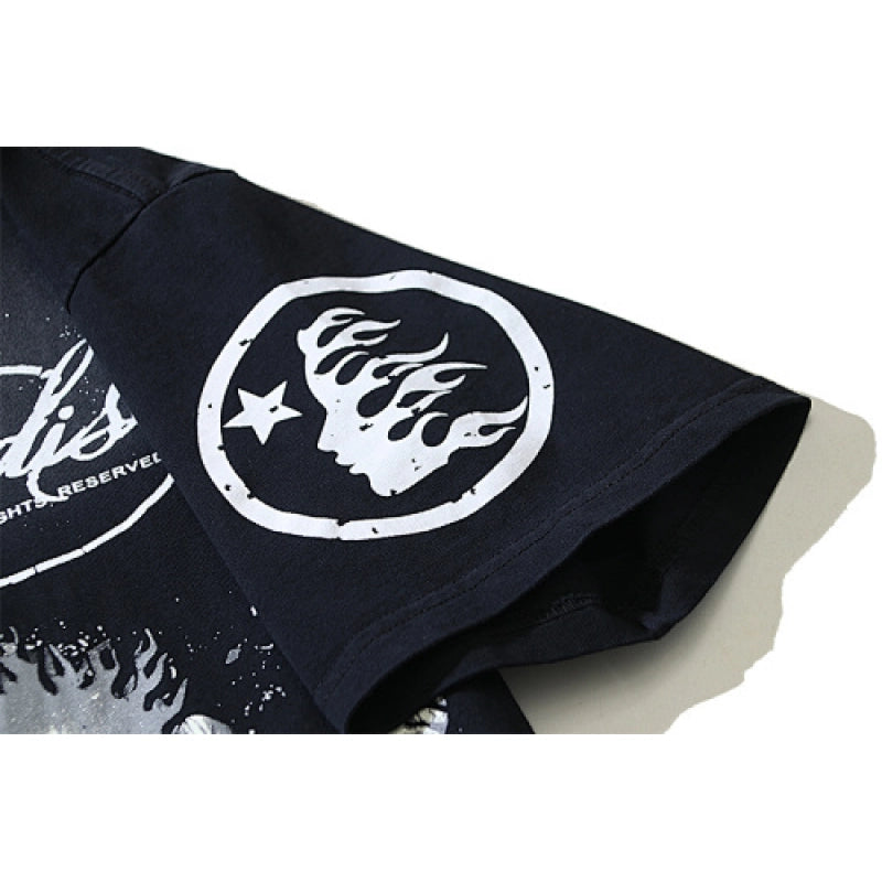 Hellstar T-Shirt Washed Black – HTS036