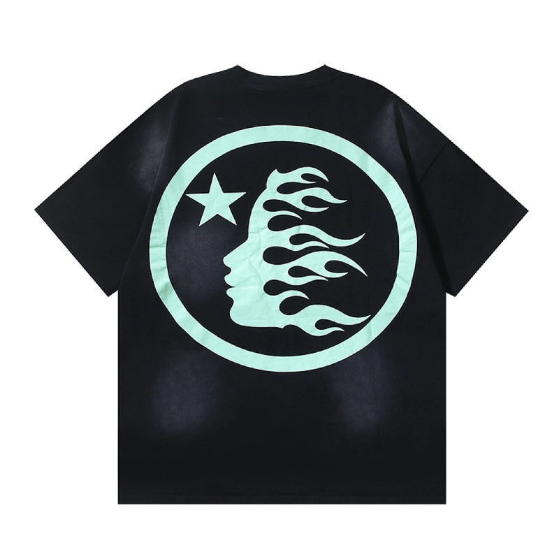 Hellstar T-Shirt Washed Black – HTS040