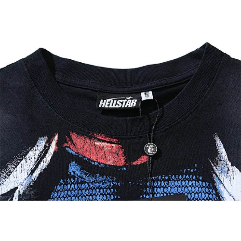 Hellstar T-Shirt Washed Black – HTS044