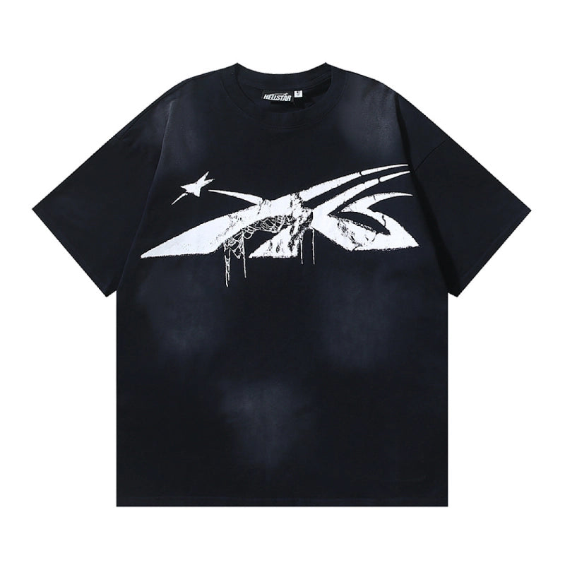 Hellstar T-Shirt Washed Black – HTS045