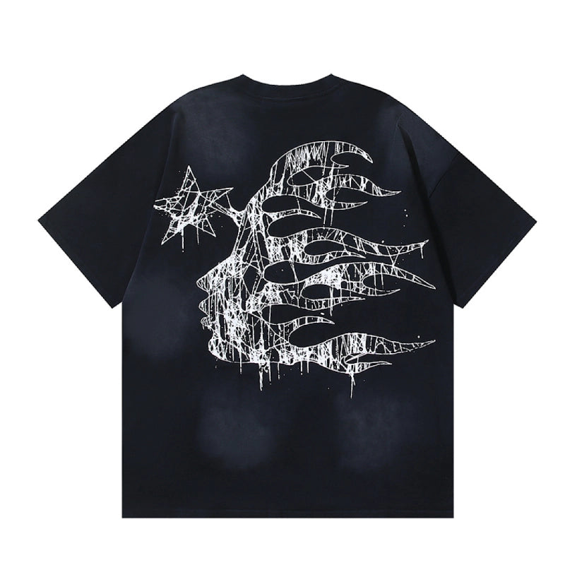 Hellstar T-Shirt Washed Black – HTS045