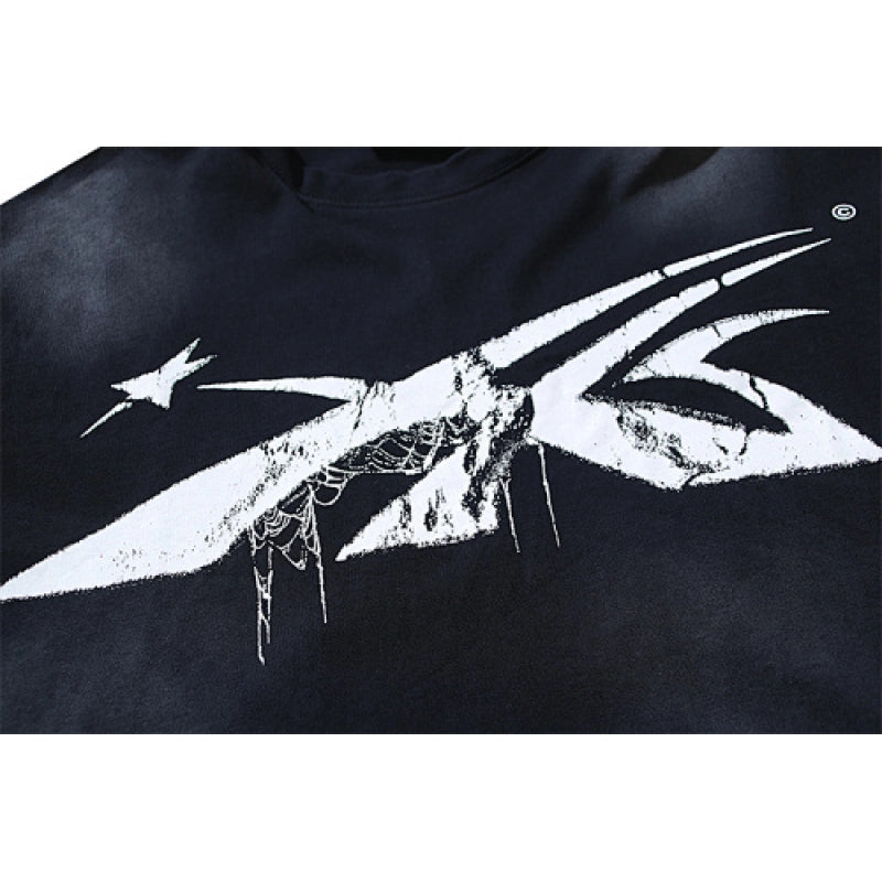 Hellstar T-Shirt Washed Black – HTS045