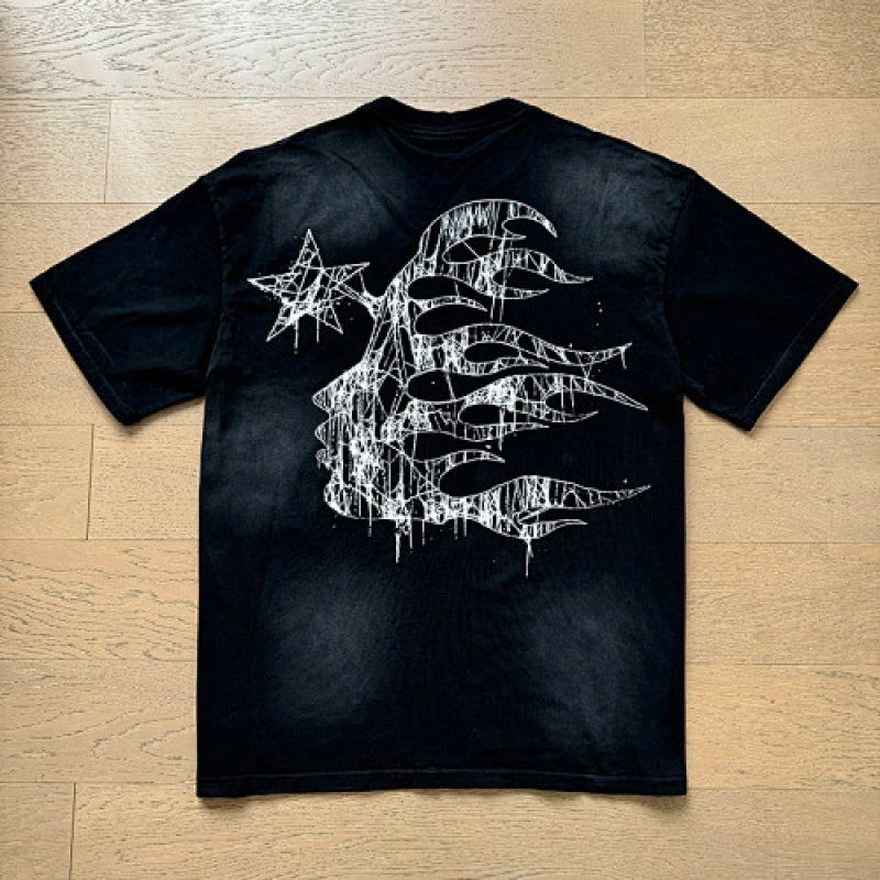 Hellstar T-Shirt Washed Black – HTS045