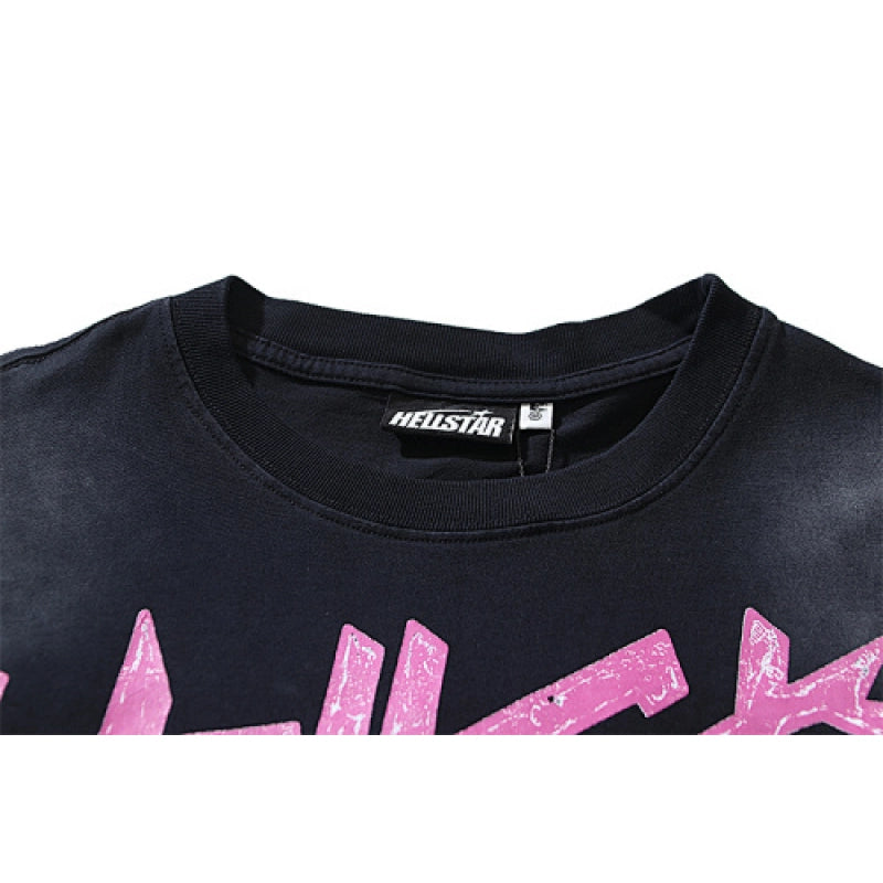 Hellstar T-Shirt Washed Black – HTS046