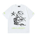 Hellstar T-Shirt White Green – HTS038