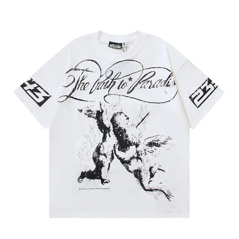 Hellstar T-Shirt White – HTS049