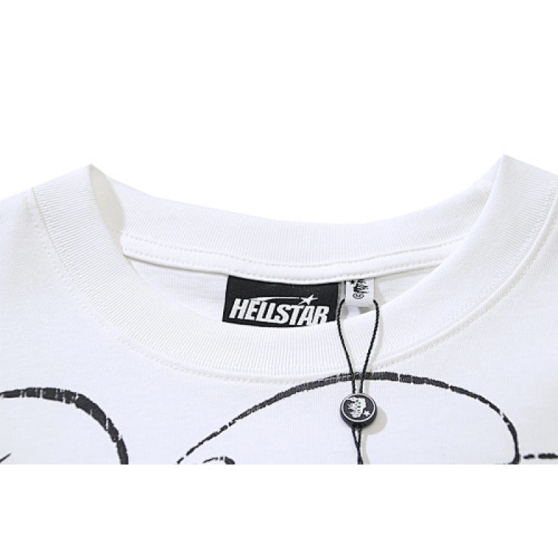 Hellstar T-Shirt White – HTS049