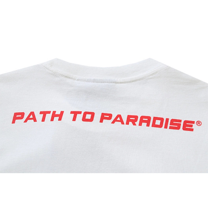Hellstar T-Shirt White Red – HTS037