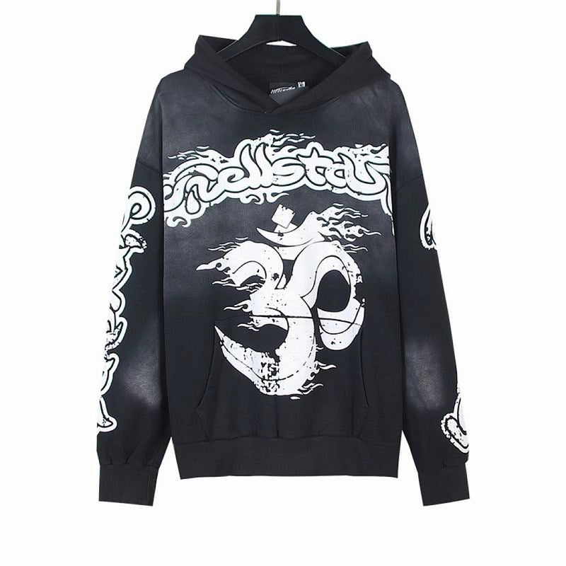 Hellstar Yoga Hoodie Capsule 4 Black – HHD024