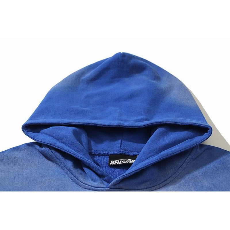 Hellstar Yoga Hoodie Capsule 4 Blue – HHD025