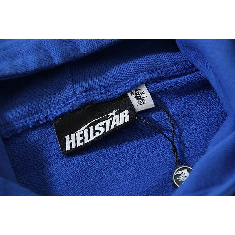Hellstar Yoga Hoodie Capsule 4 Blue – HHD025