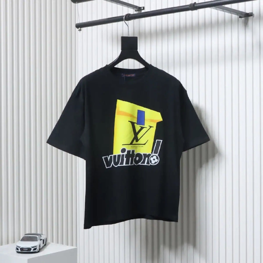 LOUIS VUITTON 25SS ENVELOPE BAG T-SHIRT BLACK – LVTS193
