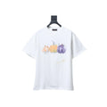 LOUIS VUITTON 25SS GRAFFITI HAND-PAINTED PUMPKIN PRINT T-SHIRT WHITE – LVTS186