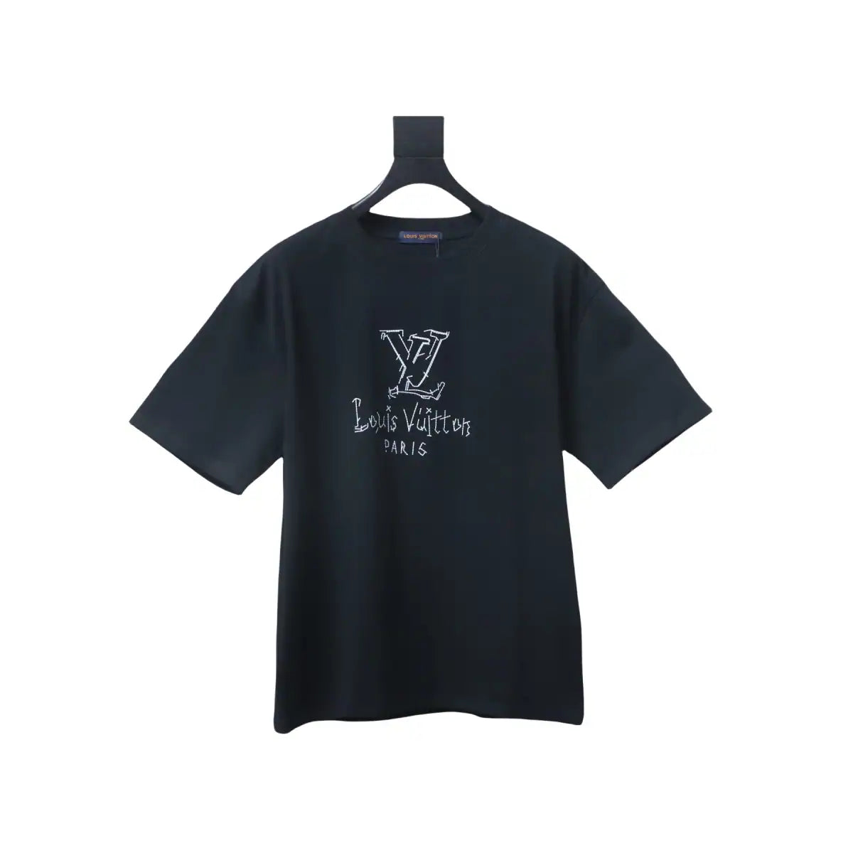 LOUIS VUITTON 25SS PATCH LETTER T-SHIRT BLACK – LVTS189