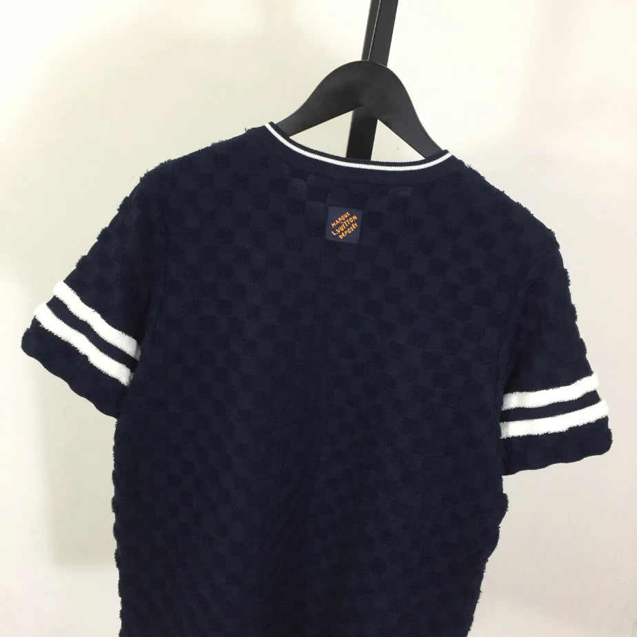 LOUIS VUITTON DAMIER TERRY TENNIS T-SHIRT – LVTS244