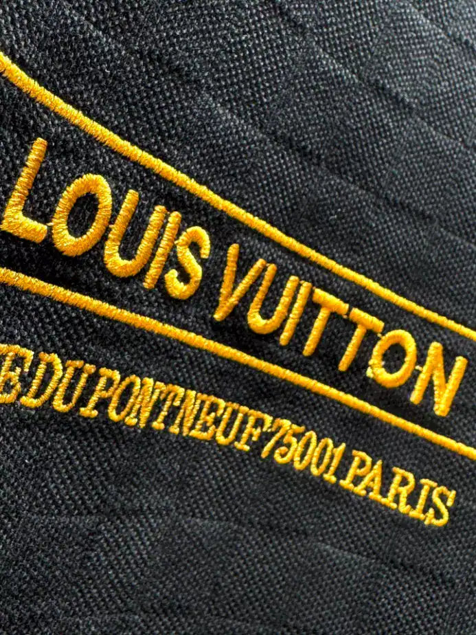 LOUIS VUITTON EMBELLISHED DAMIER PIQUE T-SHIRT – LVTS157
