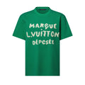 LOUIS VUITTON EMBROIDERED SIGNATURE SHORT-SLEEVED T-SHIRT – LVTS257
