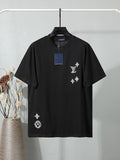 LOUIS VUITTON EMBROIDERED SIGNATURE T-SHIRT – LVTS238