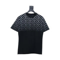 LOUIS VUITTON GRADIENT COTTON T-SHIRT BLACK/WHITE – LVTS188