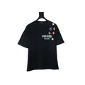 LOUIS VUITTON LV 25SS SHOULDER LABEL T-SHIRT BLACK – LVTS196