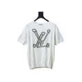 LOUIS VUITTON ROPE JACQUARD KNIT T-SHIRT WHITE – LVTS194