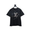 LOUIS VUITTON THOUSAND PAPER CRANES EMBROIDERED T-SHIRT BLACK – LVTS198