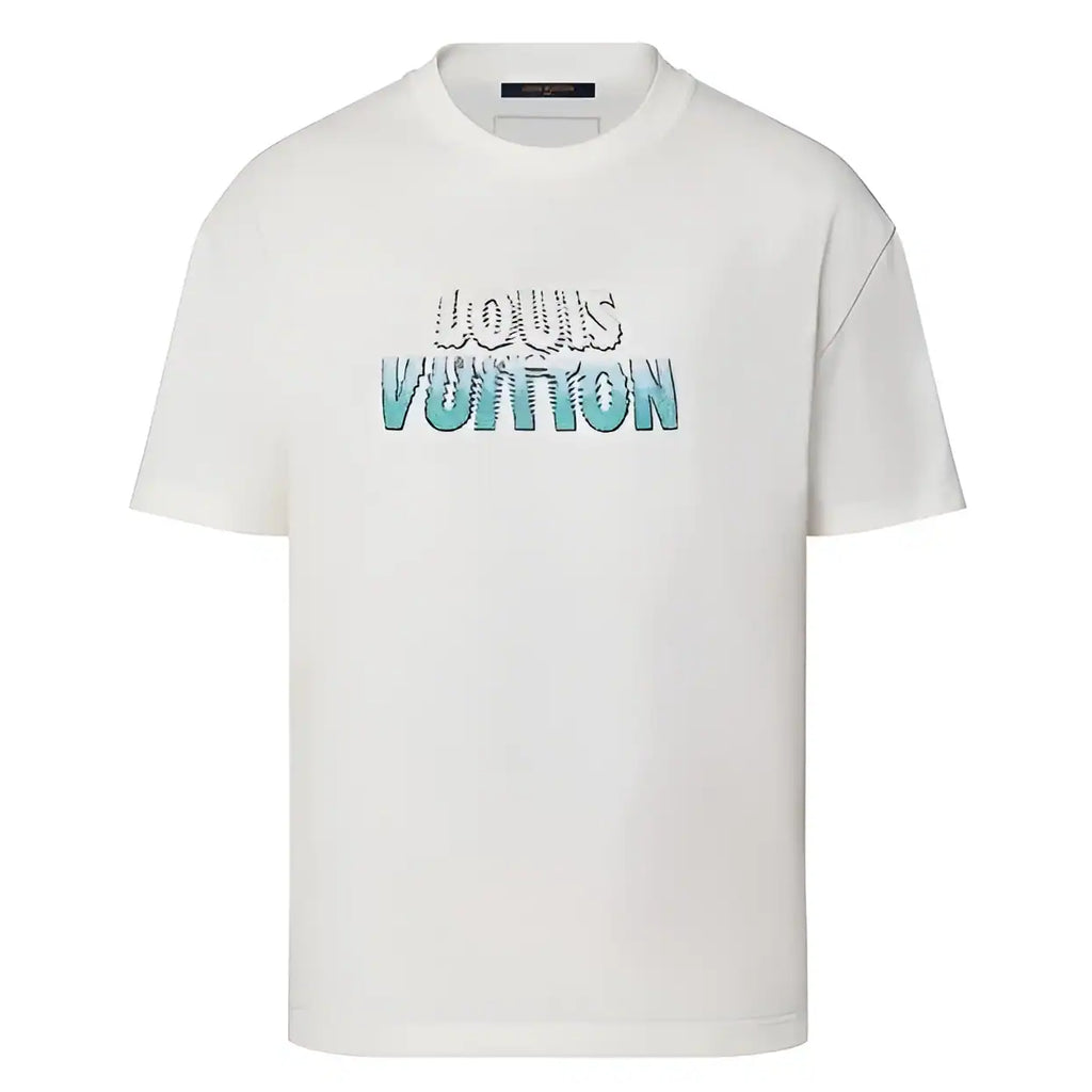 LV LOGO T-SHIRT IN WHITE – LVTS112
