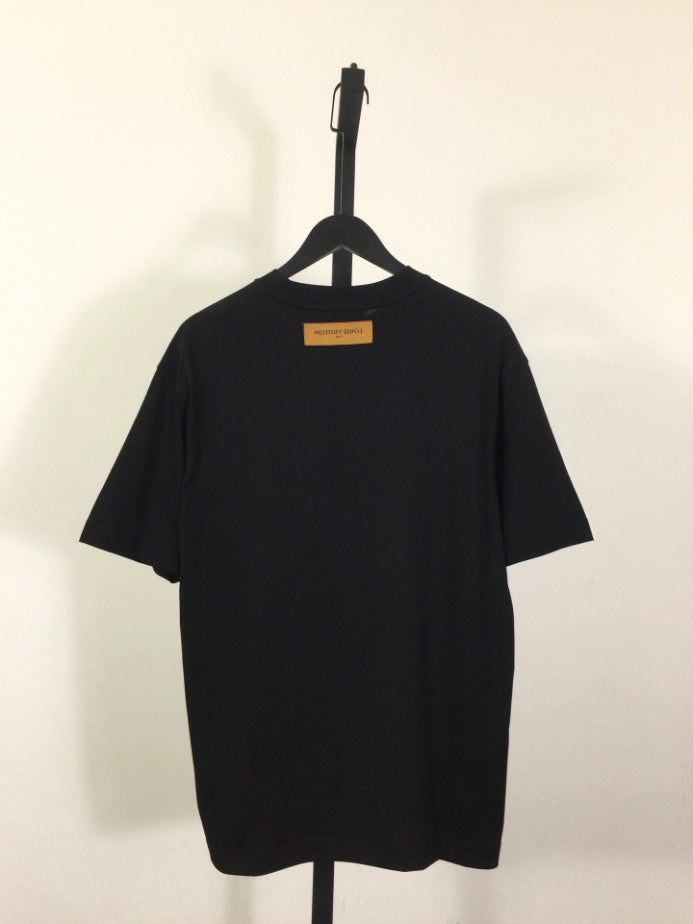 LV X THE DARJEELING LIMITED EMBROIDERED SHORT-SLEEVED CREWNECK – LVTS251