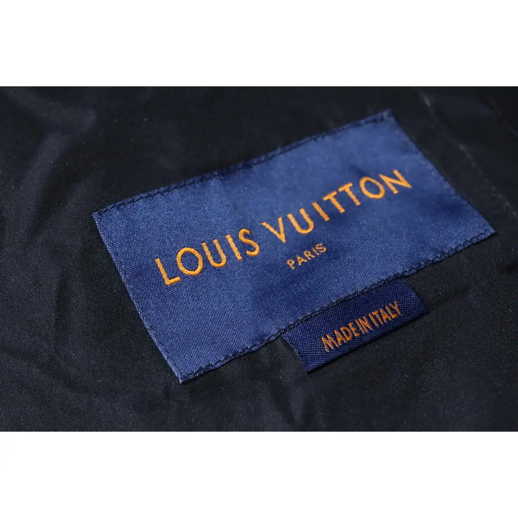 Louis Vuitton Black Print Embossed Black Down Jacket – LVC98