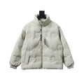 Louis Vuitton Black Print Embossed White Down Jacket – LVC97