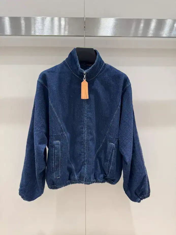 Louis Vuitton Denim Zip-Up Jacket – LVC76
