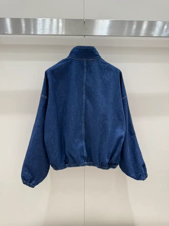 Louis Vuitton Denim Zip-Up Jacket – LVC76