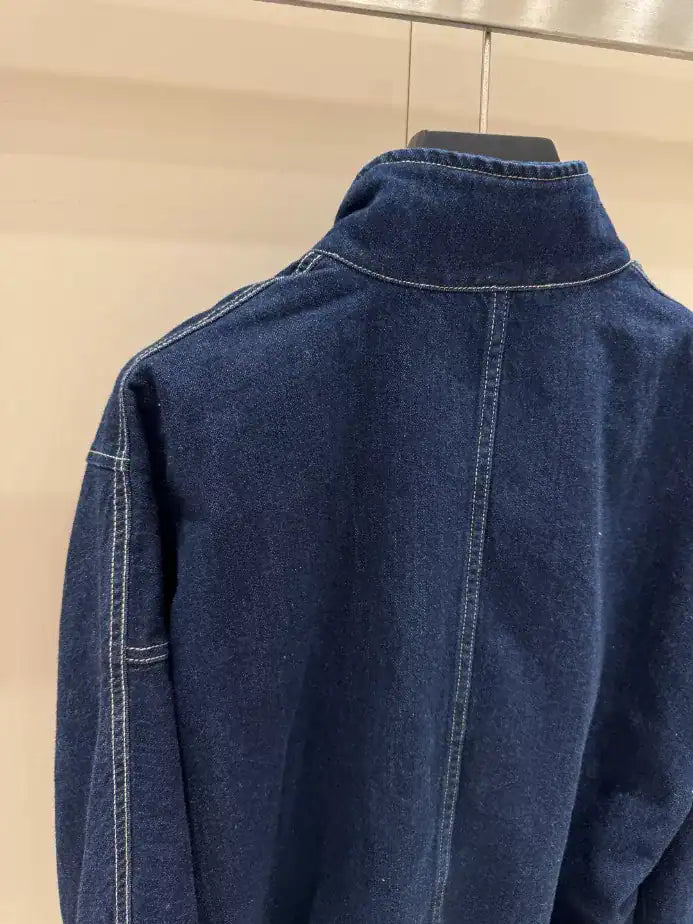 Louis Vuitton Denim Zip-Up Jacket – LVC76