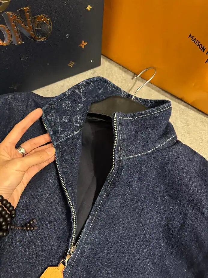 Louis Vuitton Denim Zip-Up Jacket – LVC76