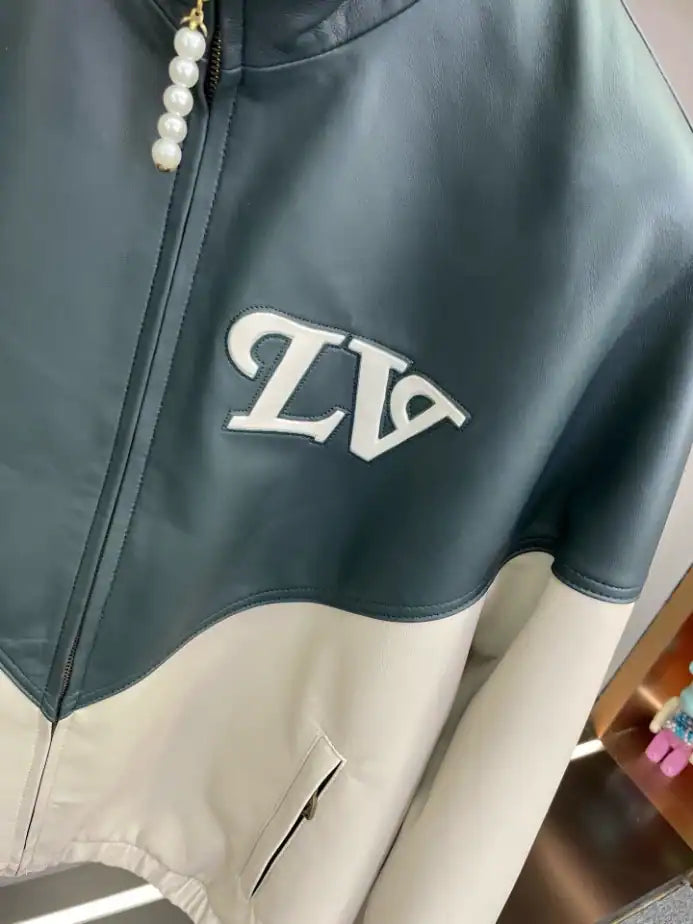 Louis Vuitton Graphic Leather Mix Tracktop – LVC79
