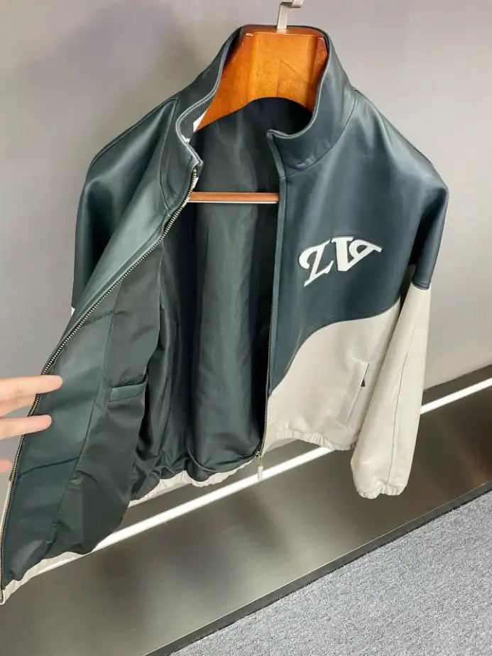 Louis Vuitton Graphic Leather Mix Tracktop – LVC79