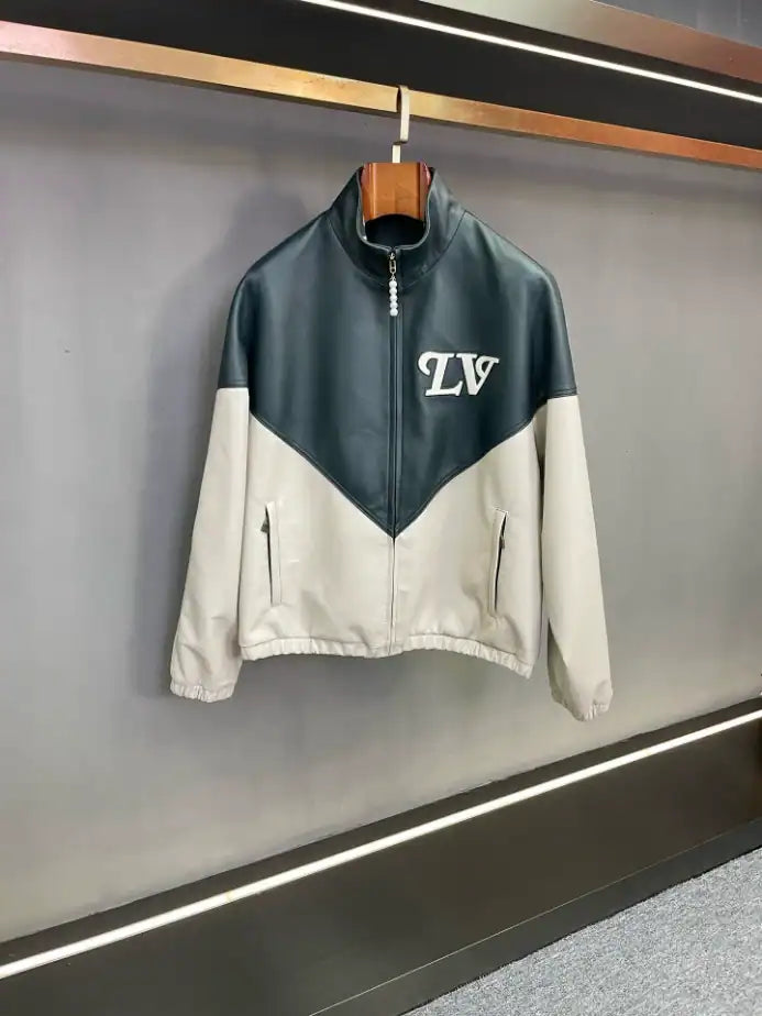 Louis Vuitton Graphic Leather Mix Tracktop – LVC79