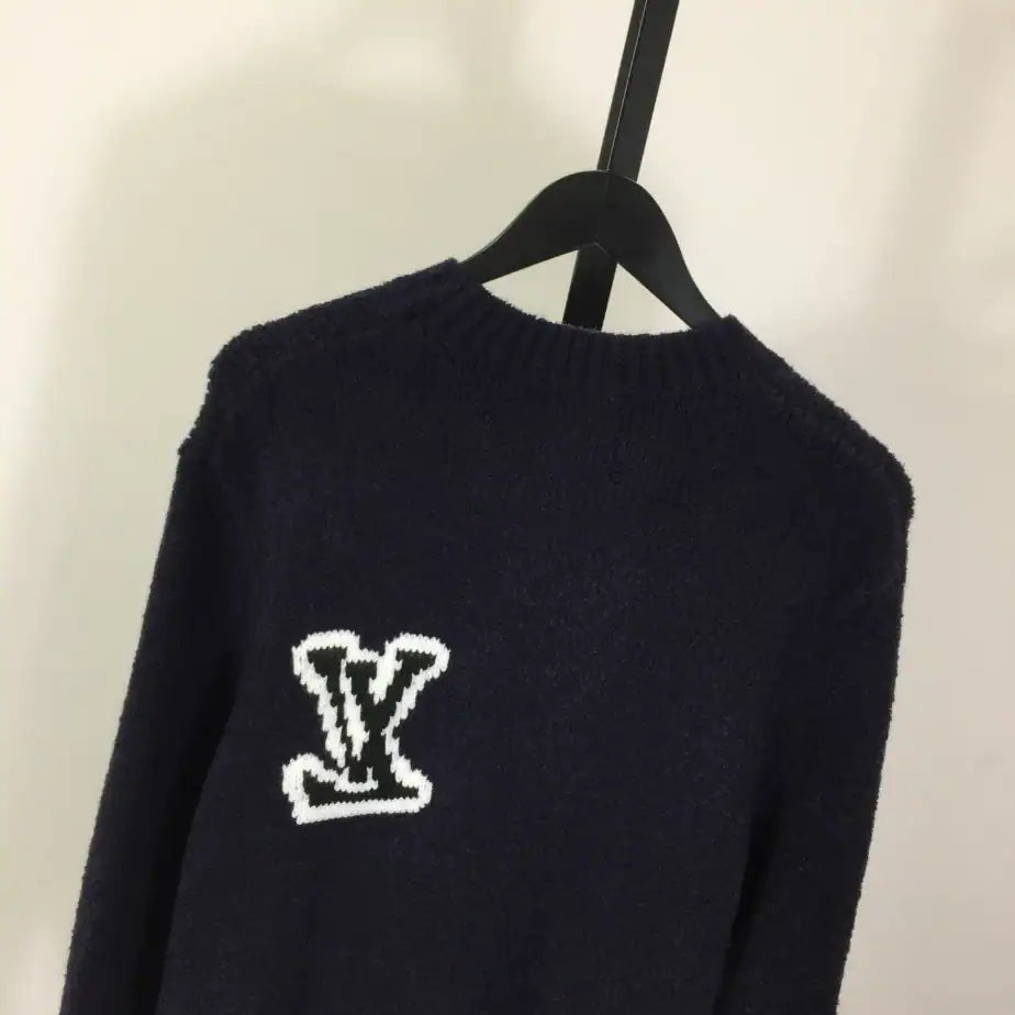 Louis Vuitton Intarsia Crewneck – LH093