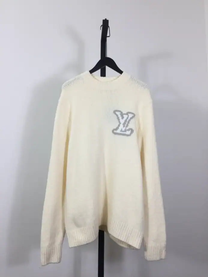 Louis Vuitton Intarsia Crewneck – LH094